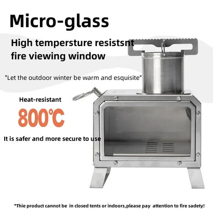 Portable Firewood Burner Stove