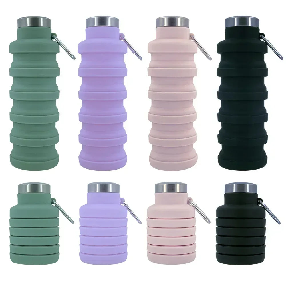 New Portable Silicone Water Bottle