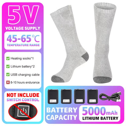 Winter Rechargeable Heating Socks