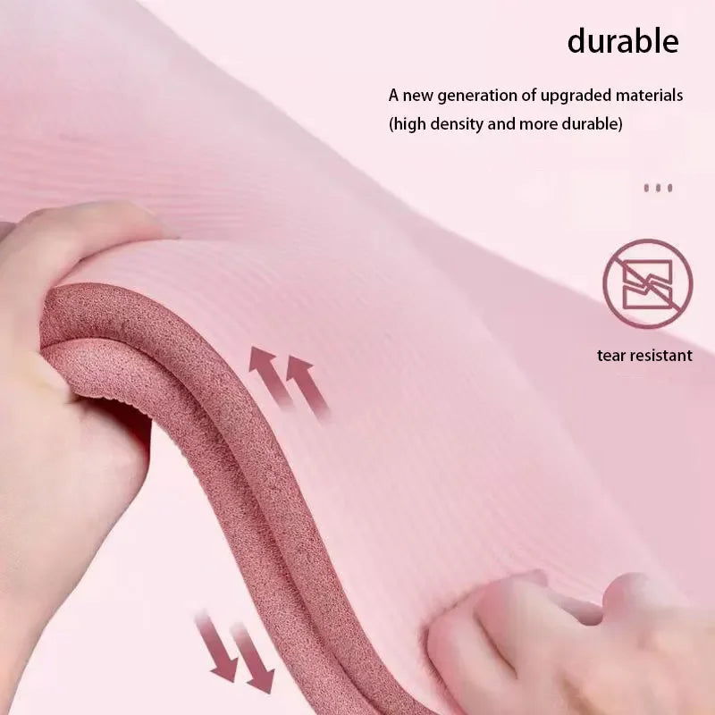 185*90CM Thickened Yoga NBR Waterproof Mat 