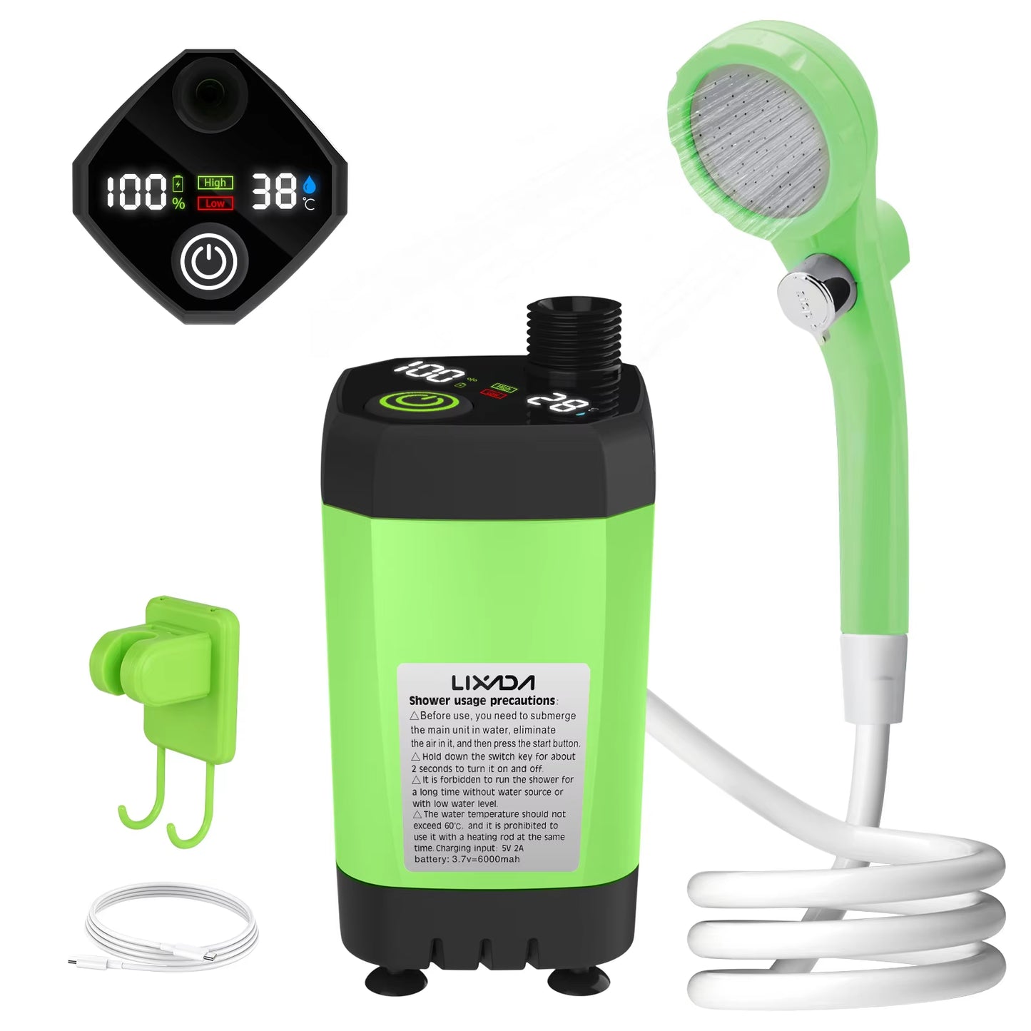 RV Outdoor Camp Shower Kit