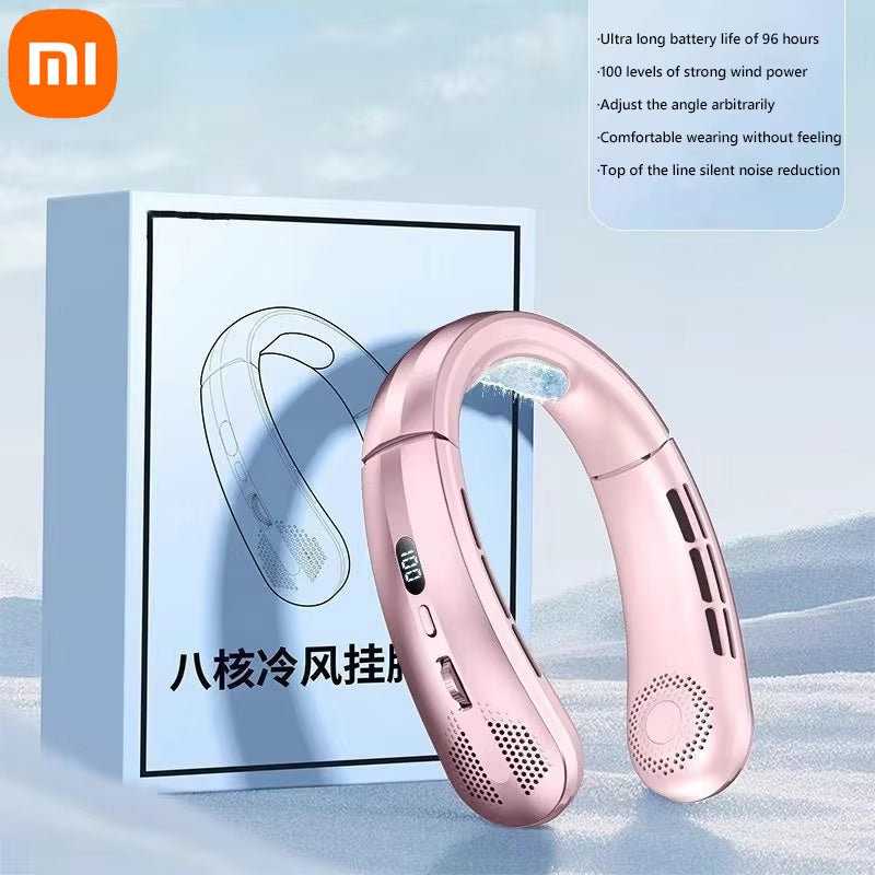 Portable Bladeless Mini Hanging Neck Fan