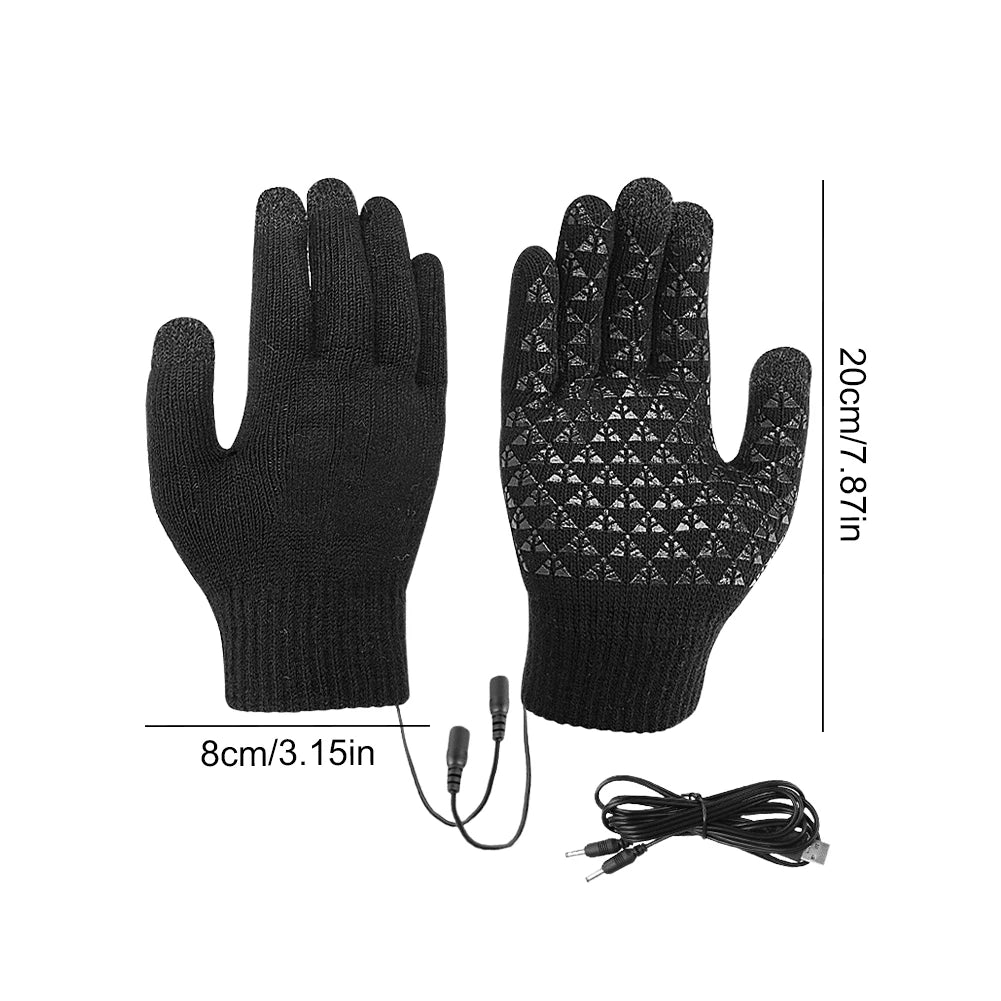Touch Screen Outdoor Riding Electric Heated Gloves