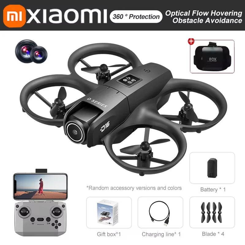  8K Aerial HD Profesional Dual-Camera D16 GPS Drone