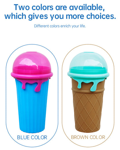 500ml Large Capacity Summer Squeeze Slushy Cup - Sheiloo
