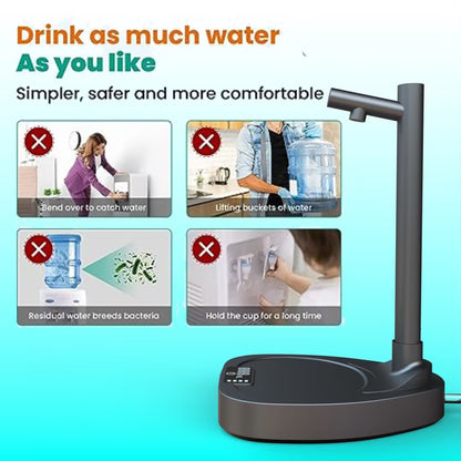 Automatic Mini Water Dispenser With Stand - Sheiloo