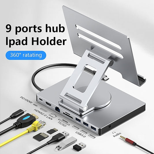 USB Flat Rotating Type-C Extension Converter - Sheiloo
