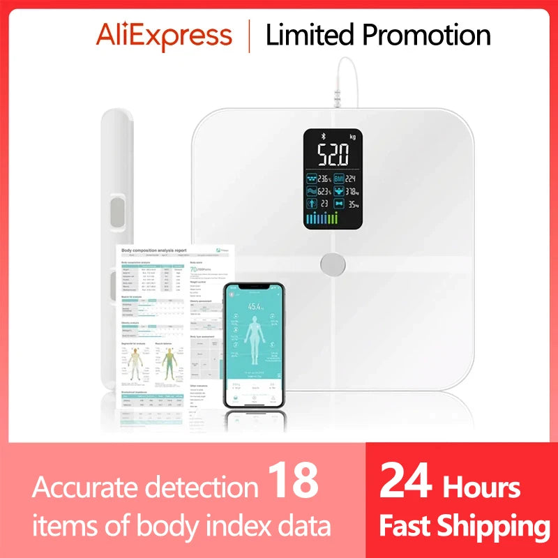 Highly Accurate Digital Display Body Fat Scale