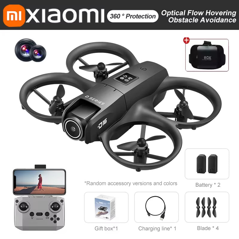  8K Aerial HD Profesional Dual-Camera D16 GPS Drone