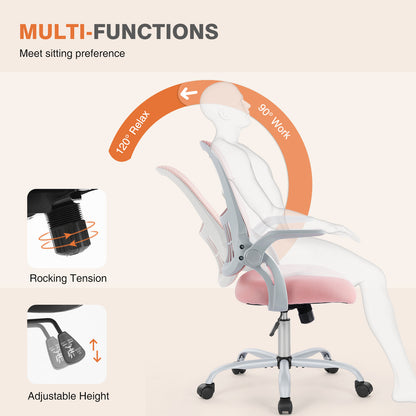 Adjustable Tall Office Chair With Foot Ring - Sheiloo
