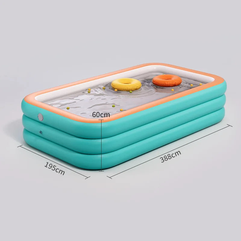 Inflatable Swimming Pool for Family Fun