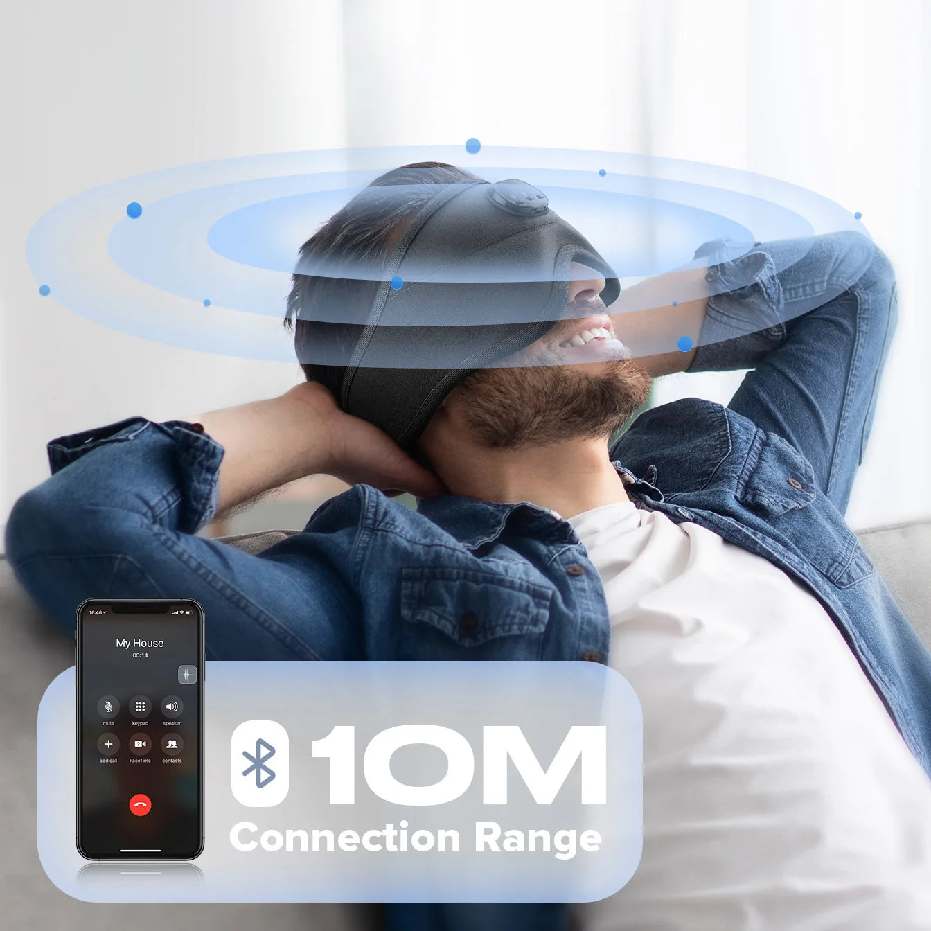3D Bluetooth Sleeping Mask 