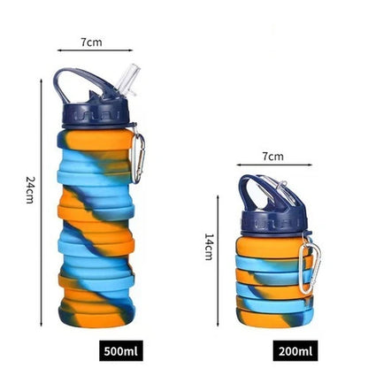 New Portable Silicone Water Bottle