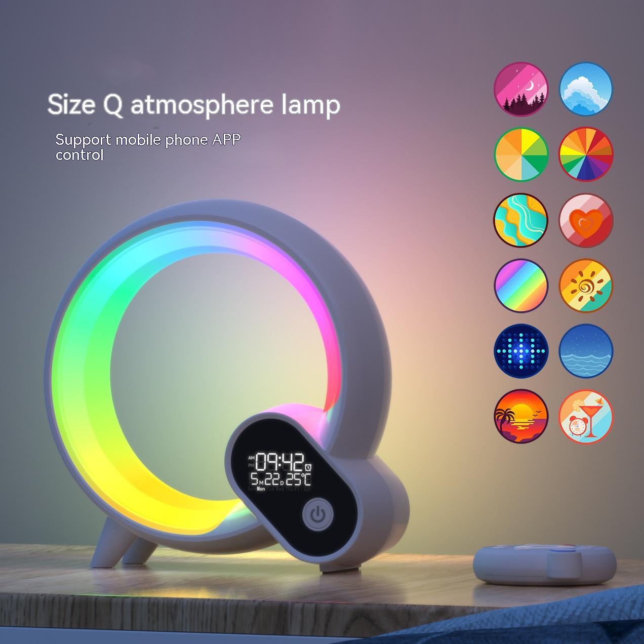 Creative Sunrise Digital Display Q Atmosphere Light - Sheiloo