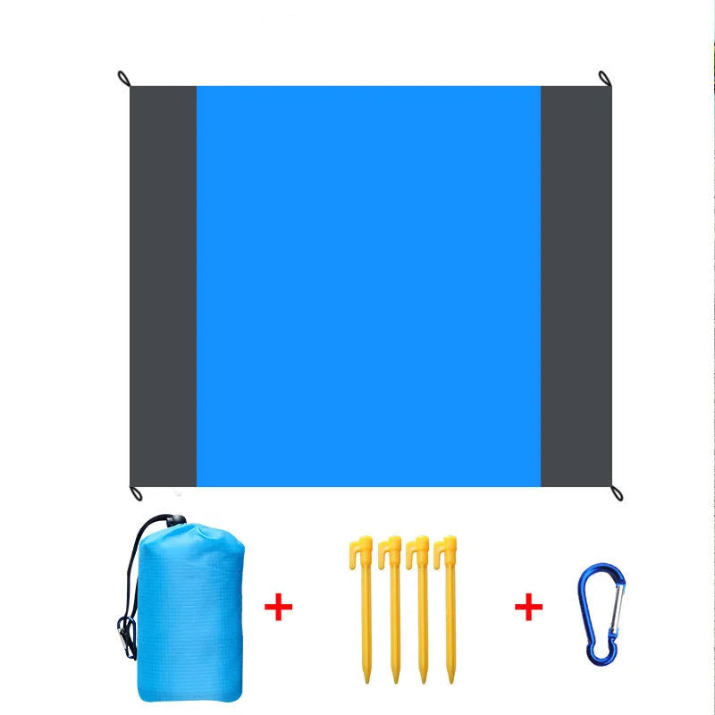 Portable 200*210Cm Sandproof Beach Blanket